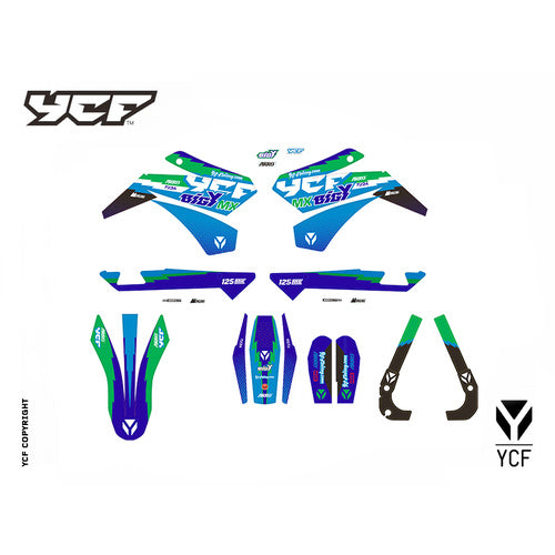 BIGY 125E MX 2018 GRAPHICS KIT – product image 1