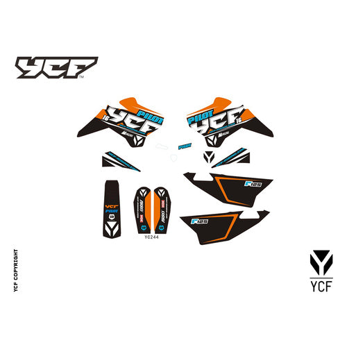 PILOT F125 COMPLETE GRAPHICS KIT 2016 – product image 1