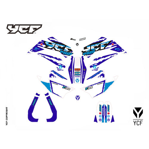 PILOT F125 COMPLETE GRAPHICS KIT 2018 – product image 1