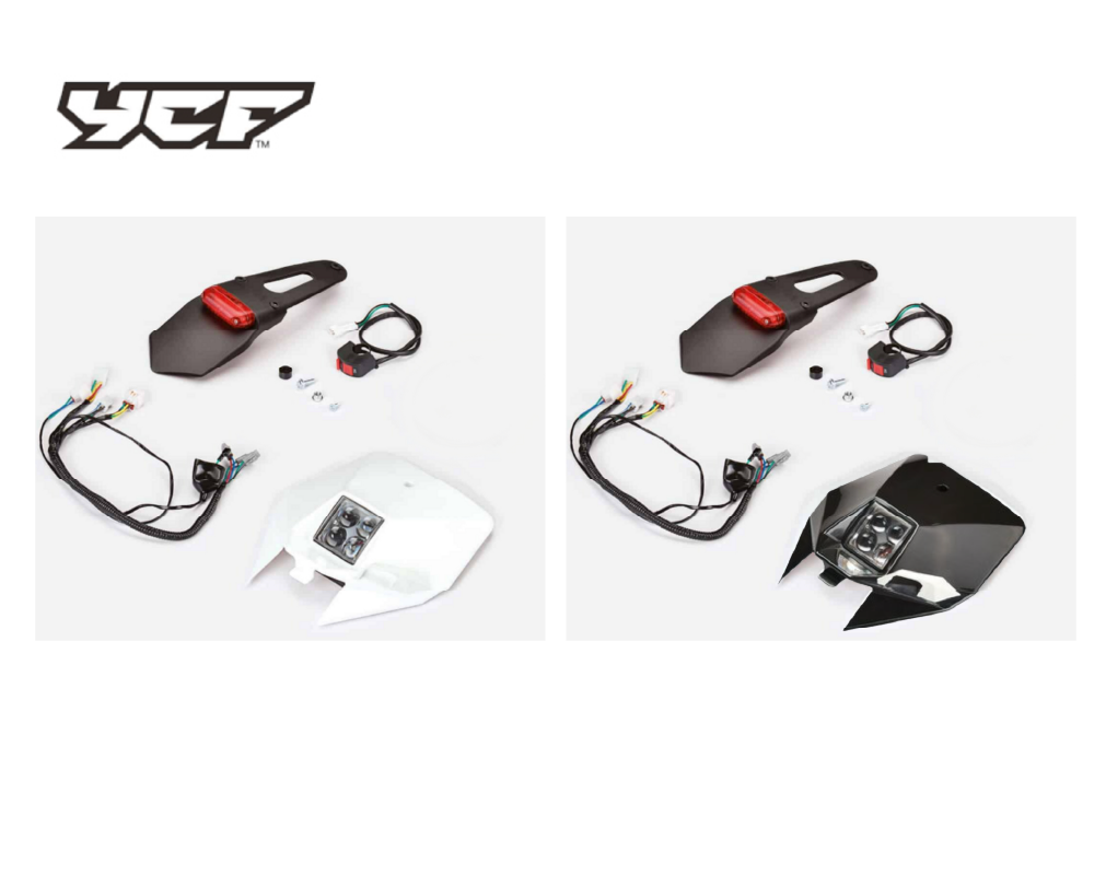 YCF ELECTRIC START LIGHT KITS – product image 1