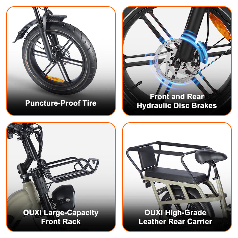 OUXI Q10 CARGO E-BIKE ⚡⚡⚡