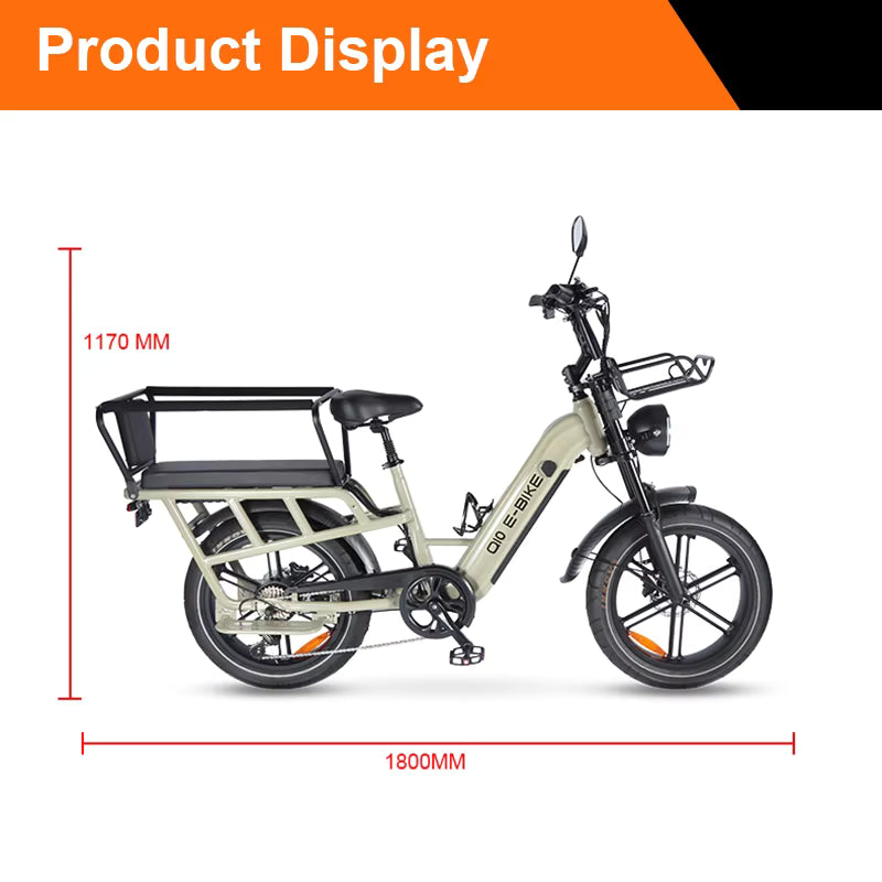 OUXI Q10 CARGO E-BIKE ⚡⚡⚡