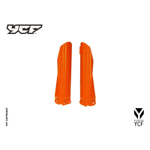 YCF FORK GUARD SET 735MM ORANGE – product image 1