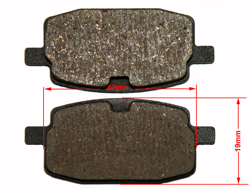 DHZ Brake Pads Suit PIT Bike, Dirt Bike, Quad Bike, ATV, Dune Buggy, UTV, Gokart, 4 Wheeler. Motorcross Bike, Mx Bike