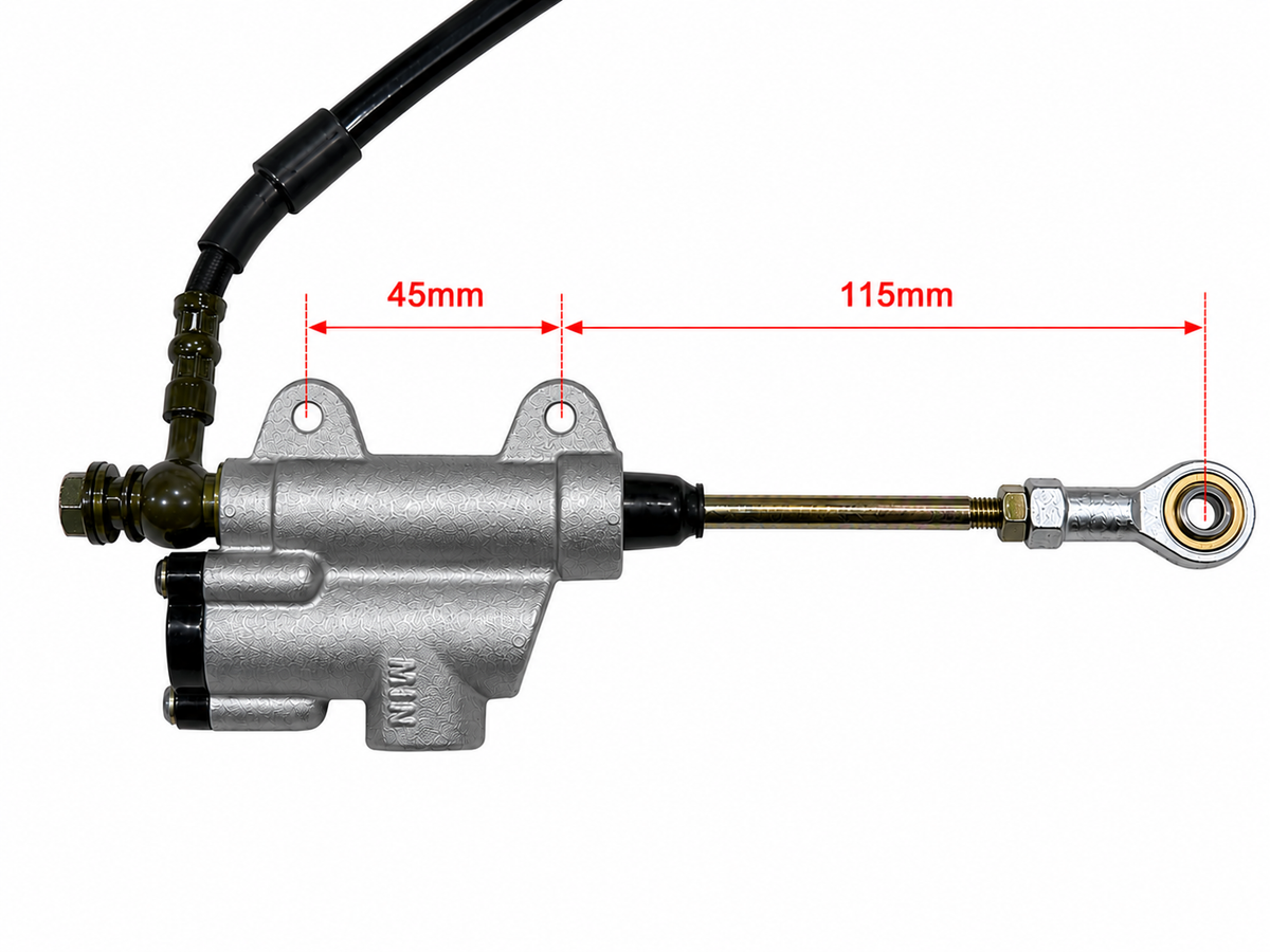 Rear Brake System, fit DHZ OUTLAW125, 140