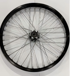 E Ride Pro SHE7112 Rear hub assy w/o tire 1.85-16(Straight-pull hub) (SR/3.0)