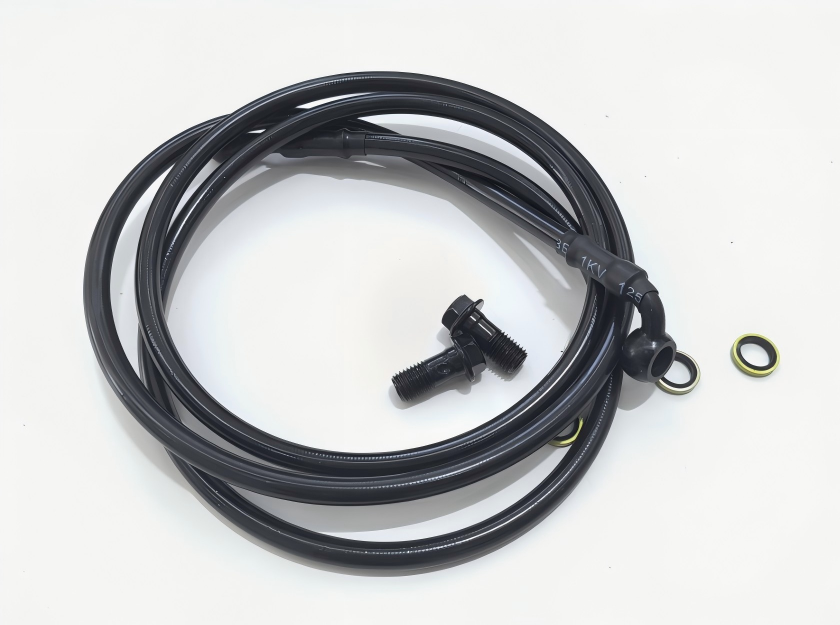 E Ride Pro SHE7120 Type 1-Rear Brake Hose with hardware (SS 3.0/SR)