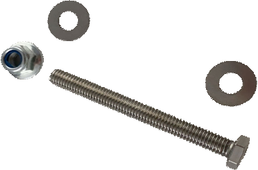 E Ride Pro SHE7871 Headlight Adjuster Bolt and Nut (S/SS)