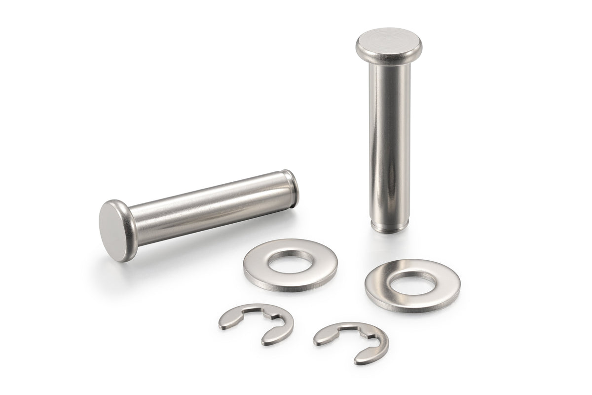 E Ride Pro SHE7875 Foot Peg Pin and Lock Washer (S/SS)