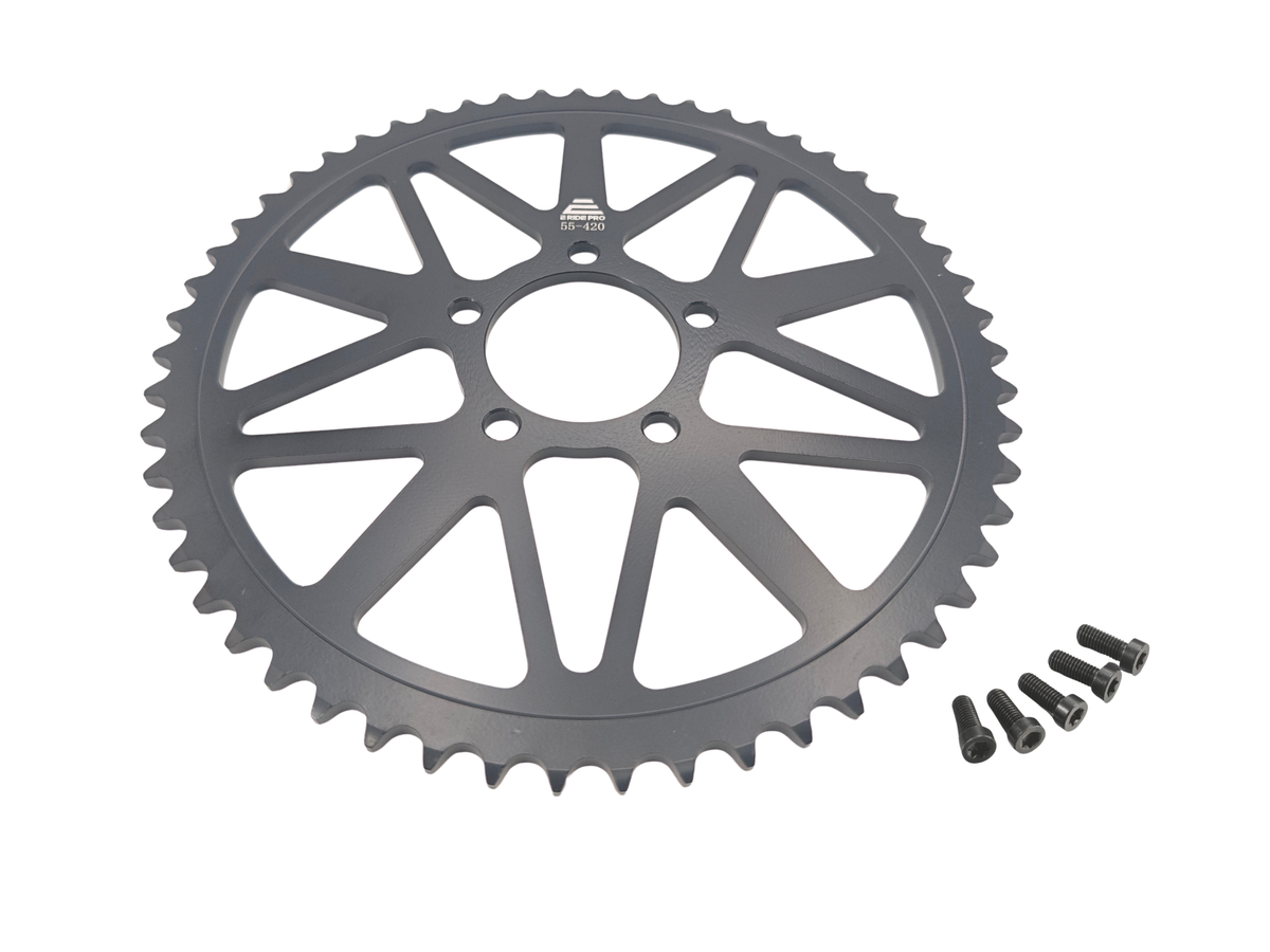E Ride Pro SHE7888 55T Sprocket (screw E7681*5) (S/SS)