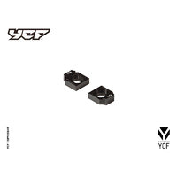 YCF CNC AXLE BLOCK H=33.5MM FOR ALLOY SWINGARM – product image 3