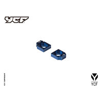 YCF CNC AXLE BLOCK H=33.5MM FOR ALLOY SWINGARM – product image 4