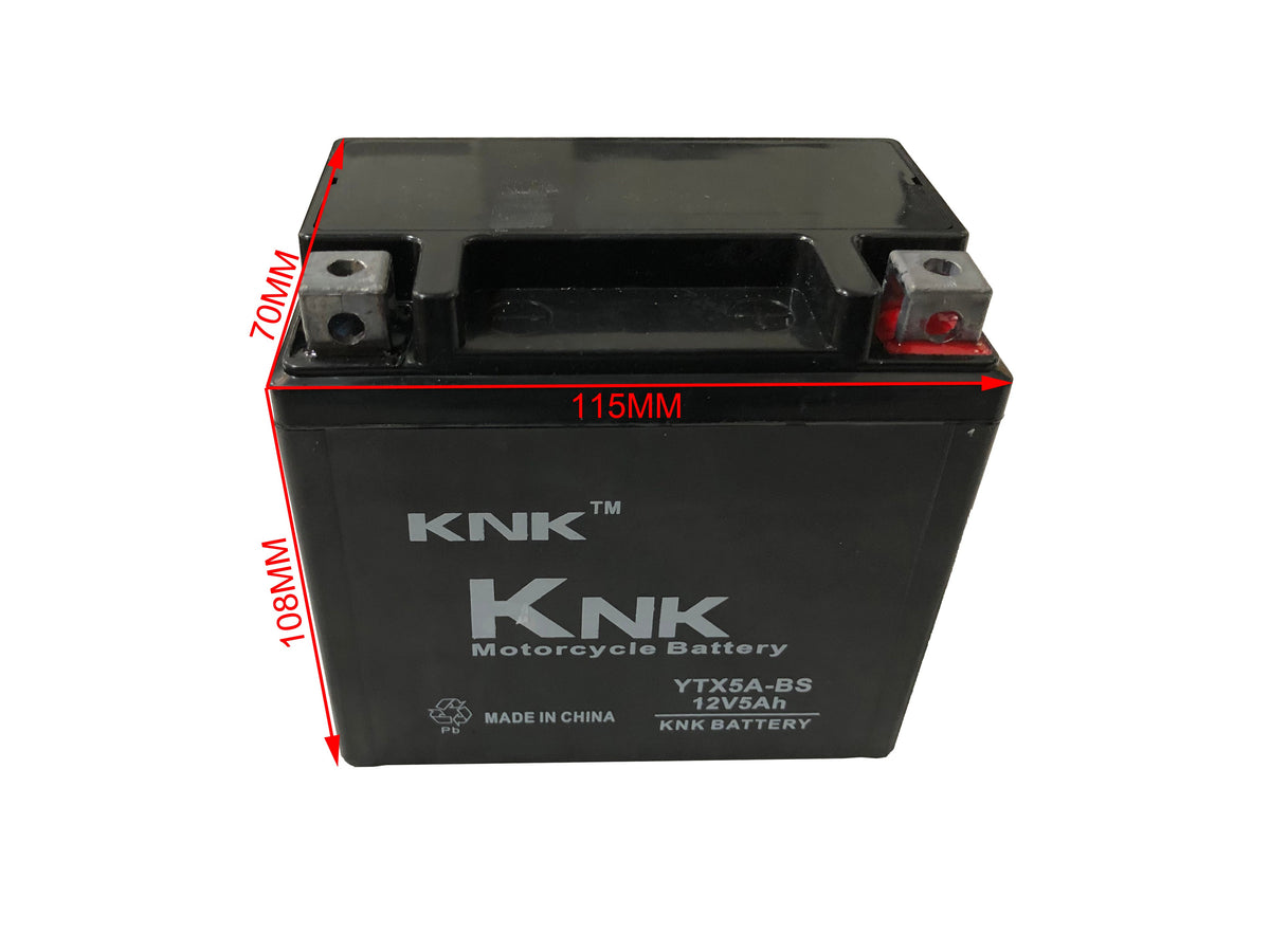 12V 5Ah HD Sealed Battery