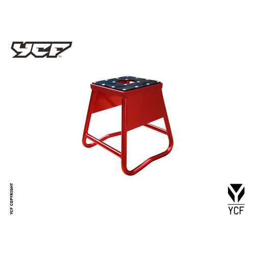 ALUMINIUM STAND H=400MM RED – product image 1