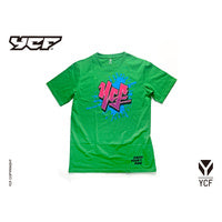 YCF 2026 GREEN/PINK T-SHIRT (MENS) – product image 2