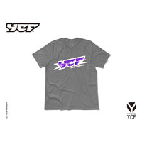 YCF GREY/PURPLE T-SHIRT (MENS) – product image 2