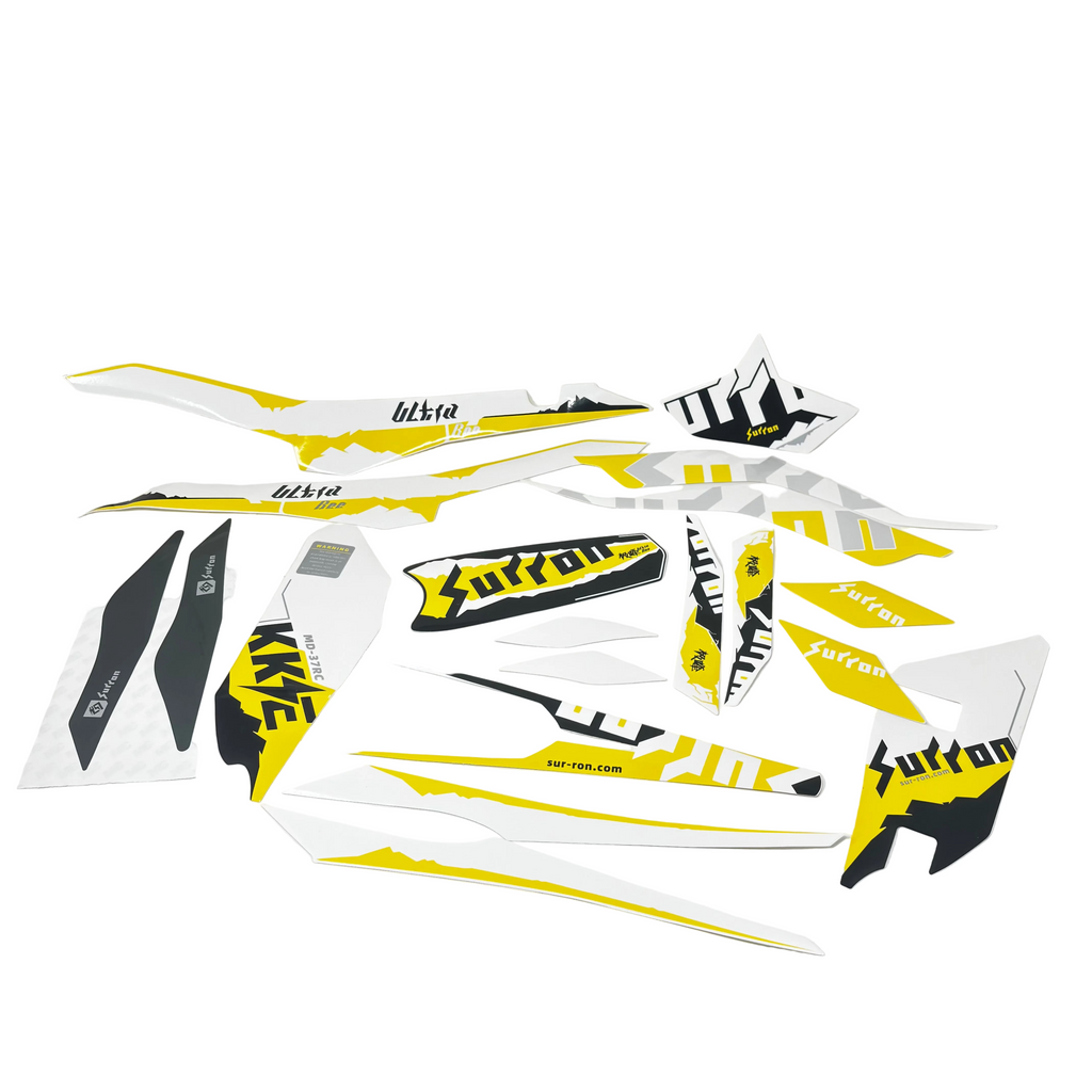 Surron Ultra Bee Decal Set (Forest Green Frame)