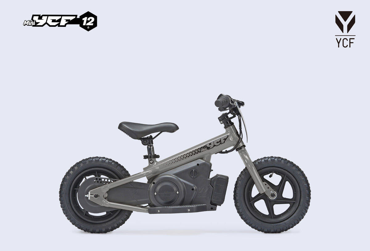 YCF 12" Electric Balance Bike - Grey – product image 1
