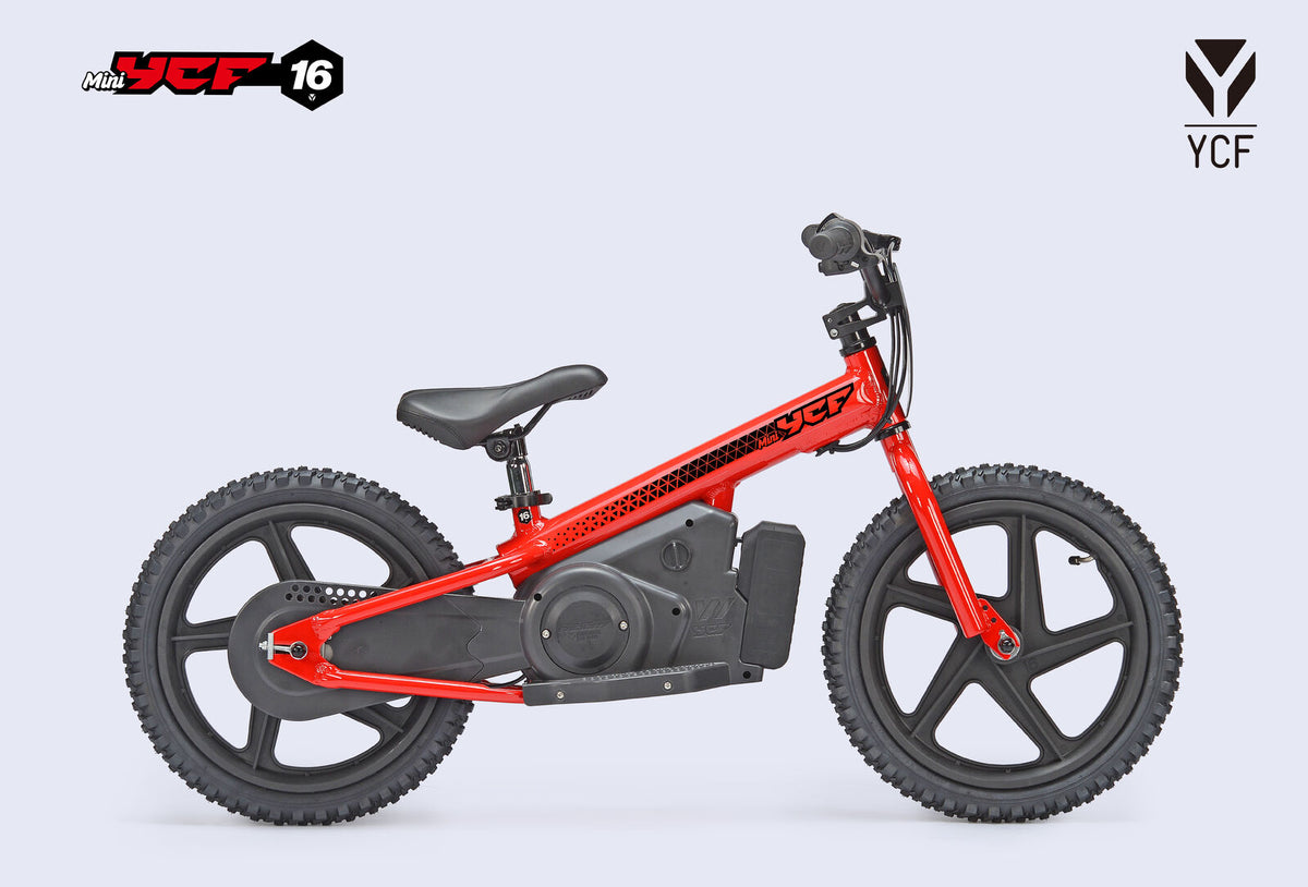 YCF 16" Electric Balance Bike - Red – product image 1