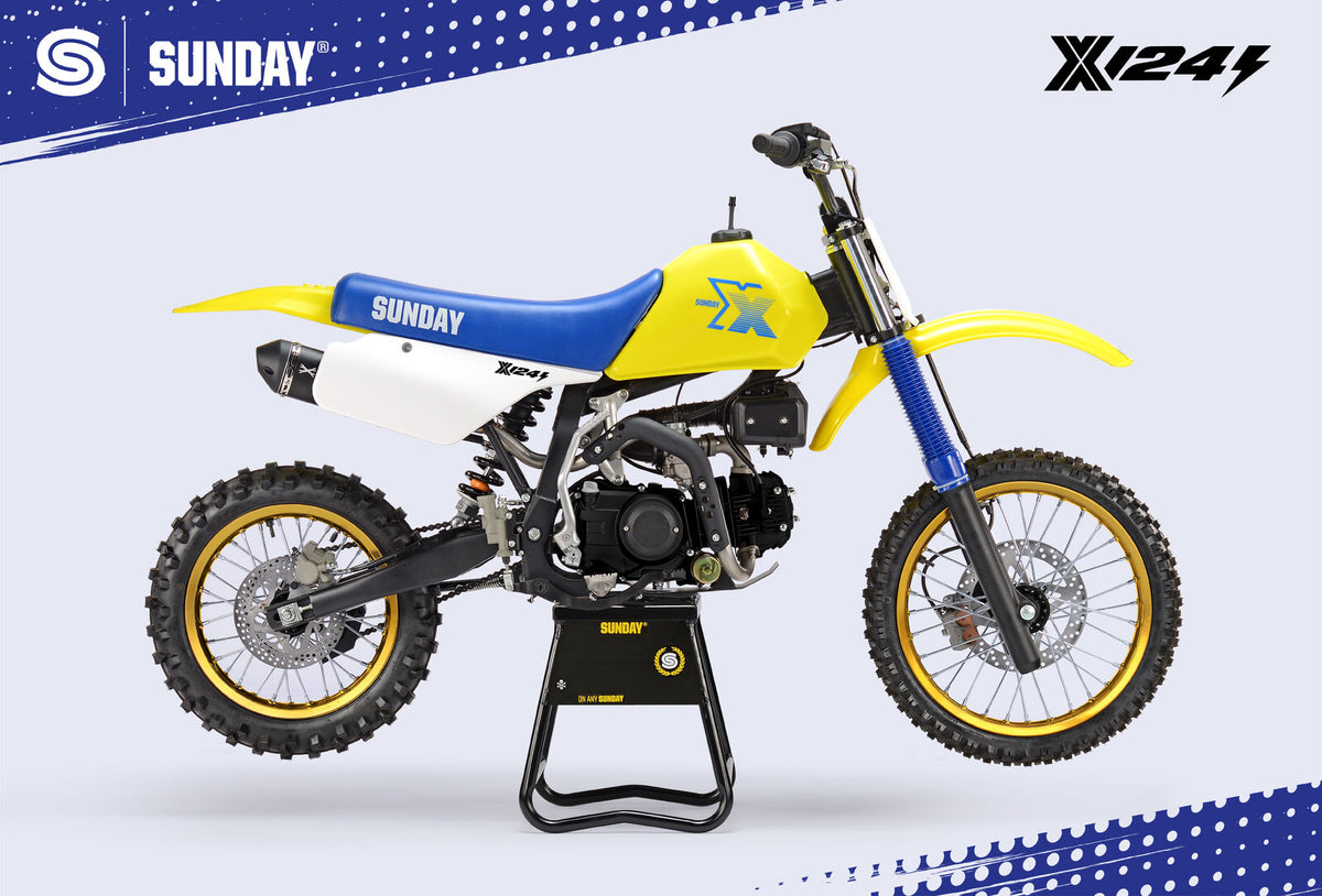 2026 SUNDAY X 124SE Yellow – product image 1