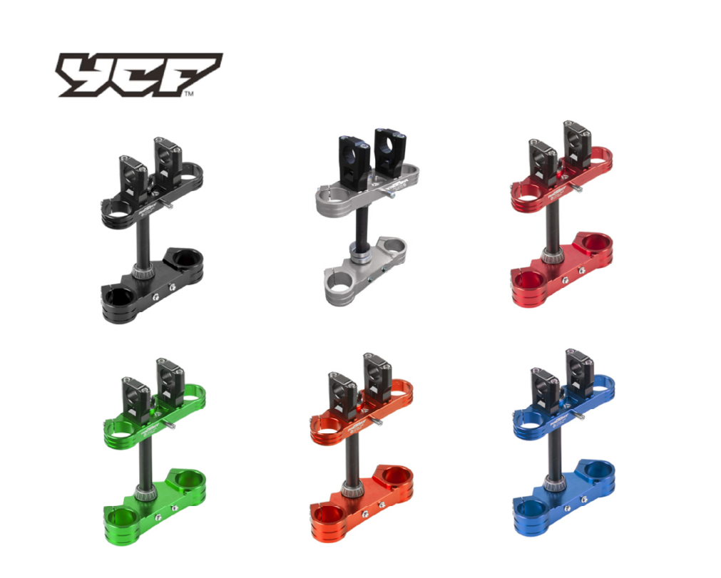 YCF COMPLETE SM TRIPLE CLAMP (T45MM/B48MM) – product image 1