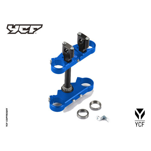 COMPLETE TRIPLE CLAMP (TOPD45MM / BOTTOM D48MM) – product image 1