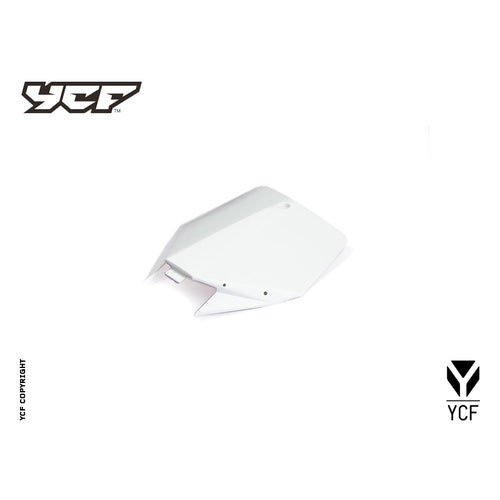 FRONT NUMBER PLATE WHITE – product image 1