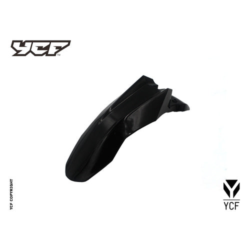 YCF FRONT FENDER (SHORT) BLACK – product image 1