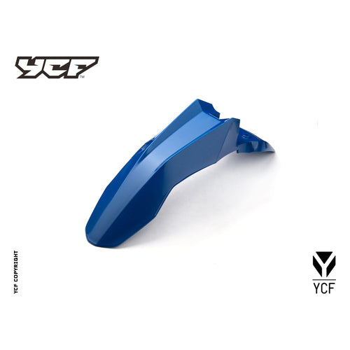 YCF FRONT FENDER (SHORT) BLUE – product image 1