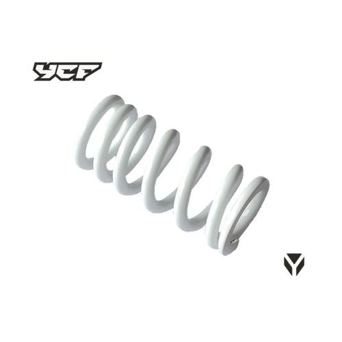 SPRING FOR SHOCK ABSORBER L=195.7MM WHITE 600LBS – product image 1