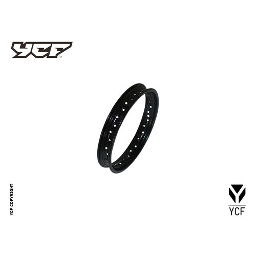 STEEL FRONT RIM 1.40X14 BLACK – product image 1