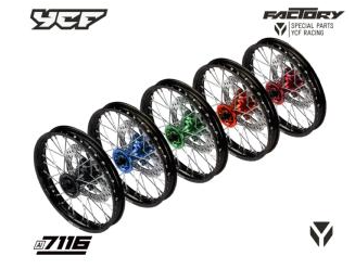 CPL. ALLOY FRONT WHEEL 1.4X14 DISC & CNC HUB – product image 1