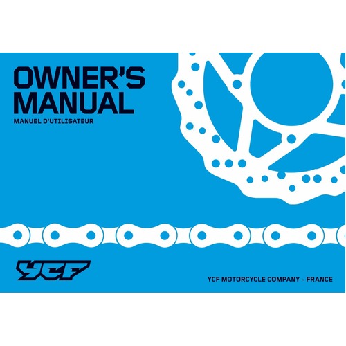 OWNERS MANUAL (EXCEPT 50E) – product image 1