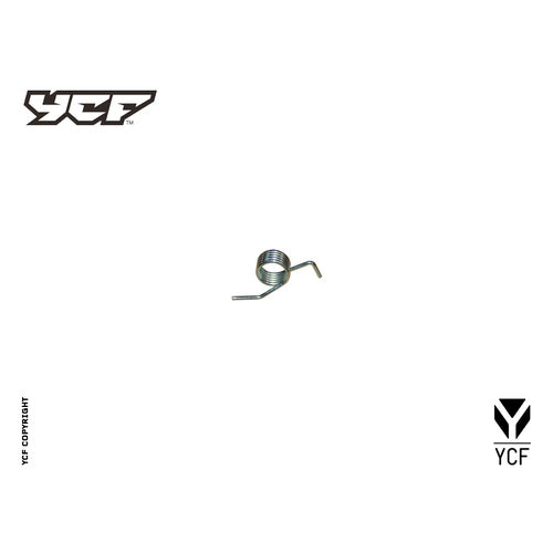 SPRING FOR LEFT STEEL FOOT PEG – product image 1