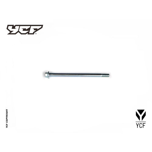SWING ARM SHAFT WITH SELF LOCK NUT M12 L=205MM – product image 1