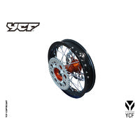 COMPLETE ALUMINIUM REAR WHEEL 1.40-10' WITH DISK CNC – product image 5