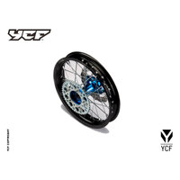 COMPLETE ALLOY 12" REAR WHEEL WITH COLOURED CNC HUB – product image 8