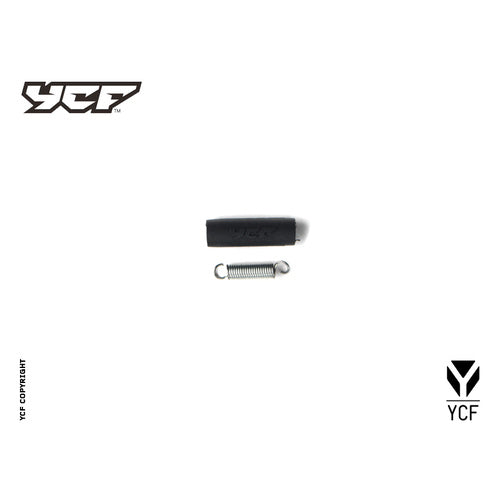 MUFFLER SPRING 40MM WITH RUBBER 2015 – product image 1