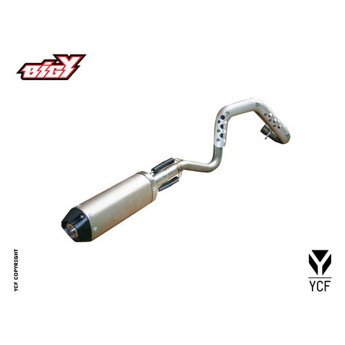 YCF MUFFLER & EXHAUST PIPE ASSY BIGY – product image 1