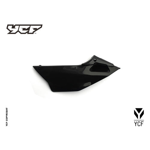 YCF LEFT REAR SIDE PLATE BLACK – product image 1