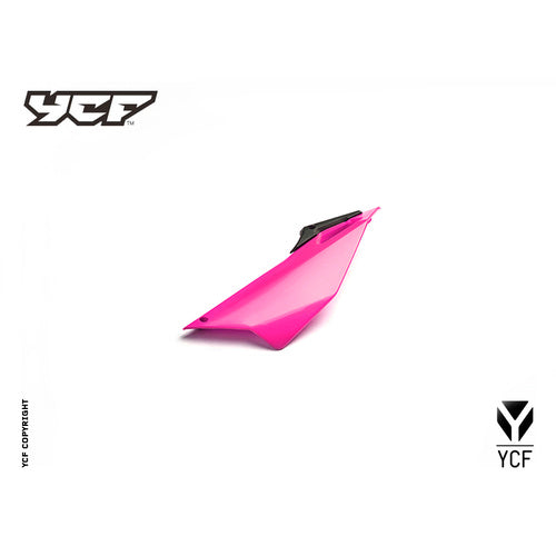 YCF LEFT REAR SIDE PLATE PINK – product image 1