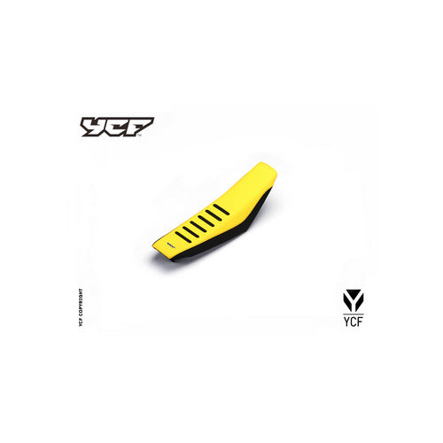 YCF BIGY SEAT COMPLETE YELLOW/BLACK 2017> – product image 1