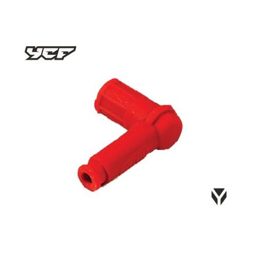 YCF SPARK PLUG CAP RED – product image 1