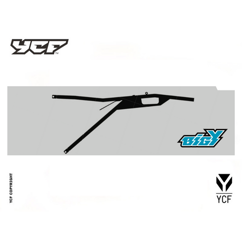REAR FRAME PART STEEL BIGY F125 / F150 (2022>) – product image 1