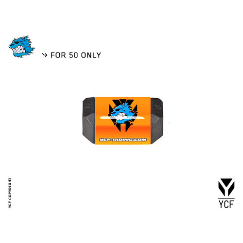 YCF BAR PAD L=126MM 50A/50E ORANGE – product image 1