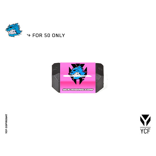 YCF BAR PAD L=126MM 50A/50E PINK – product image 1