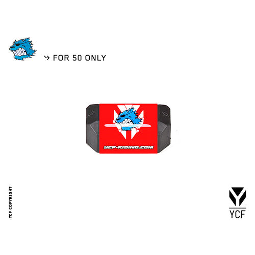 YCF BAR PAD L=126MM 50A/50E RED – product image 1