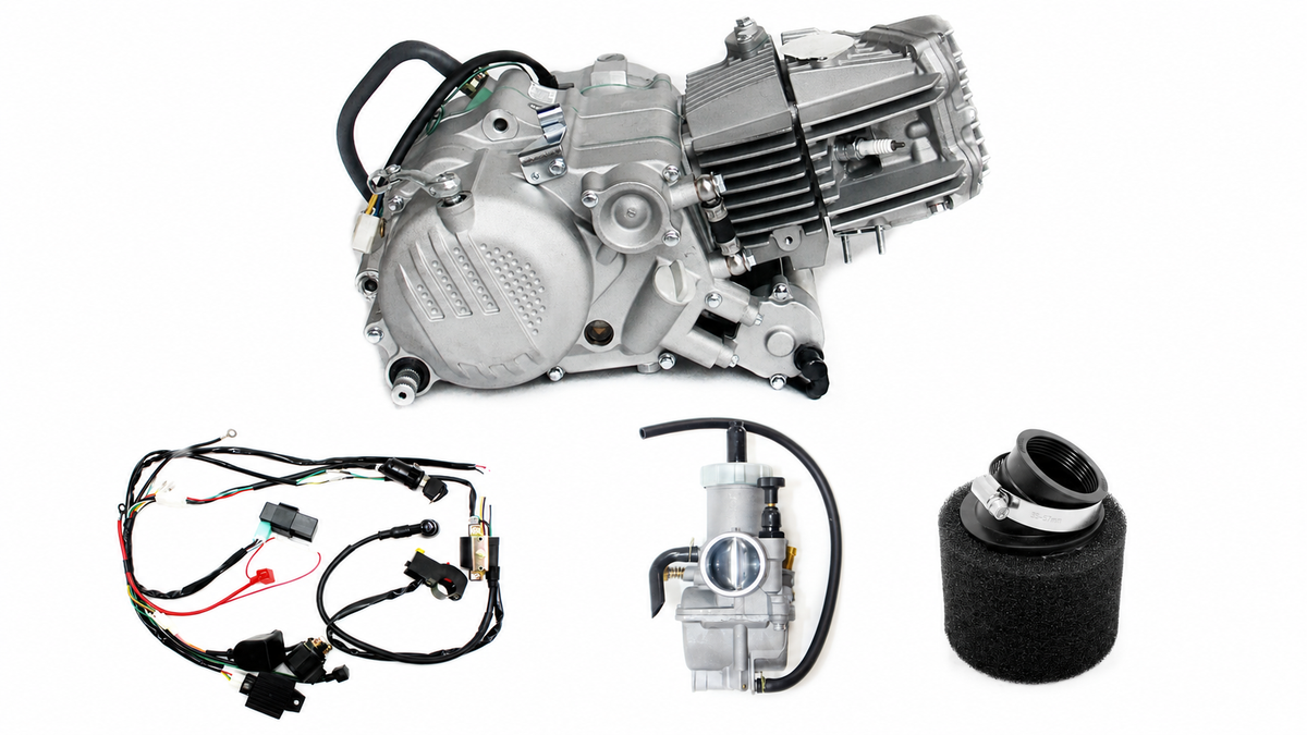 Zongshen 190cc V.2 Engine, 2 Valve, 5 Speed E-Starter
