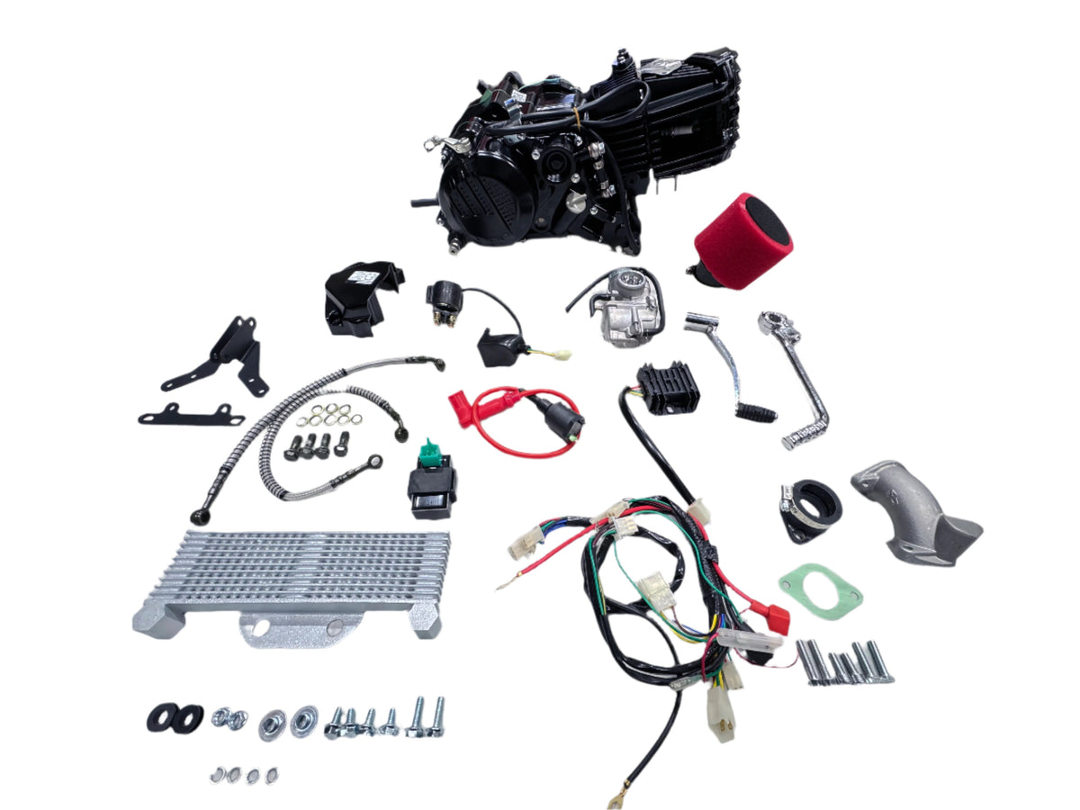 ZS 190 Engine Conversion Kit for Honda Postie CT110, Electric Start, 5 Speed