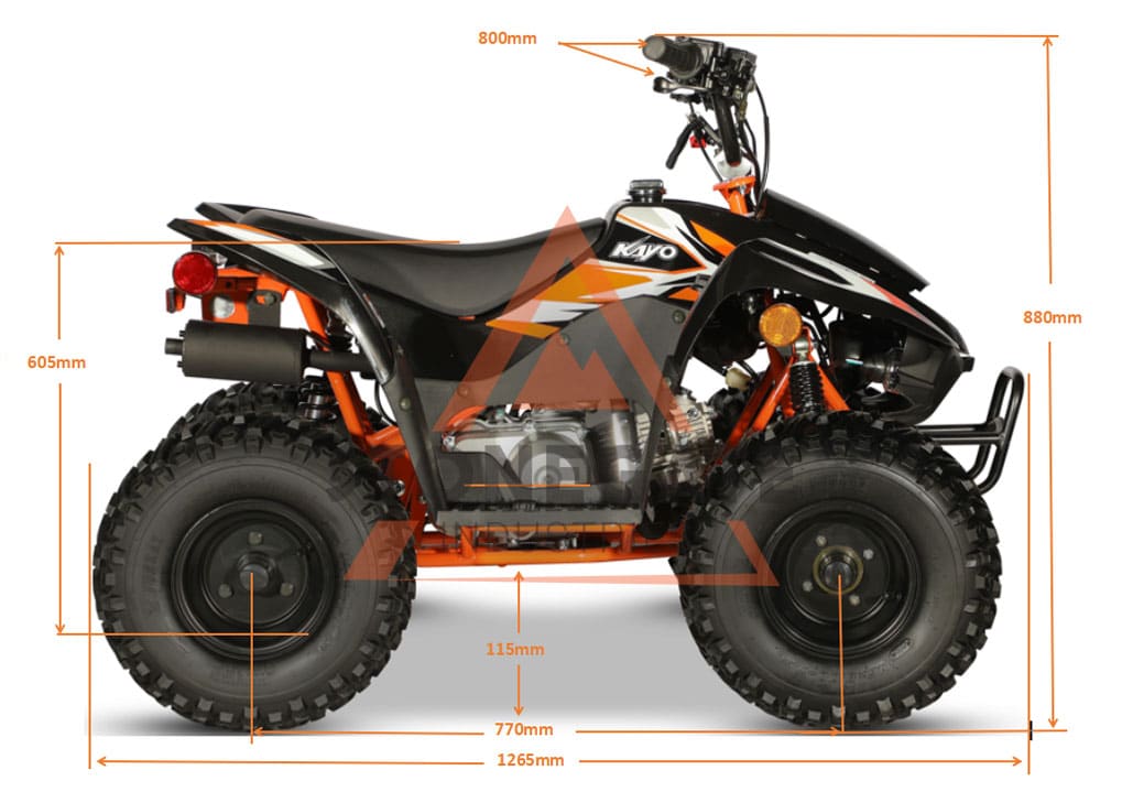 KAYO AY70 KIDS QUAD BIKE FULLY AUTO 😎😎😎